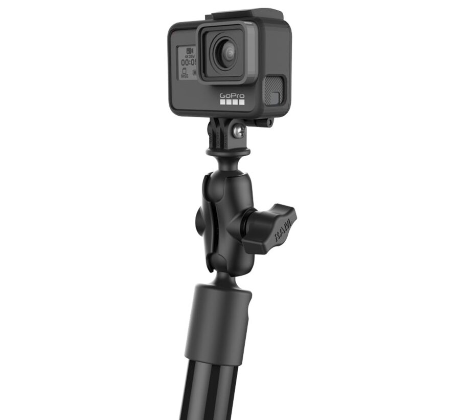 Tough-Pole™ 30" Socket Arm met Universele Camera Mount