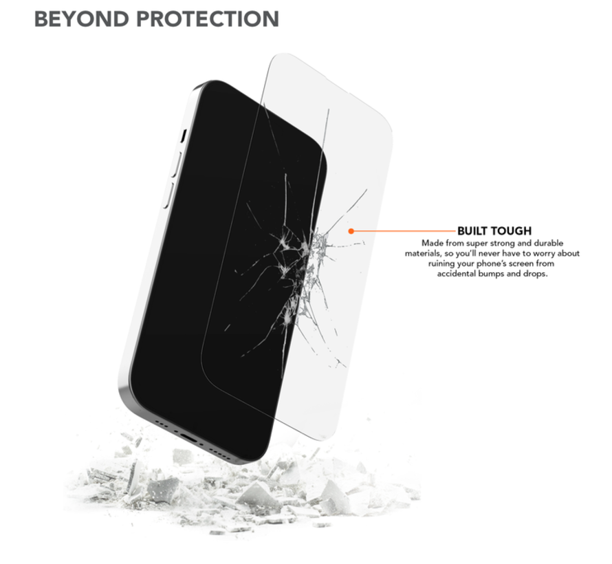 iPhone 14 schermbeschermer van gehard glas (2 stuks)