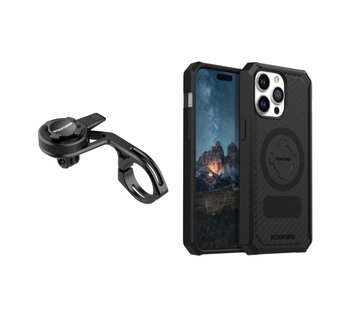 Rokform Fiets MTB stuurbeugel en iPhone case Bundel