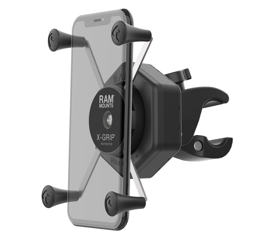 RAM® X-Grip® Grote Telefoonhouder met Vibe-Safe™ & Small Tough-Claw™