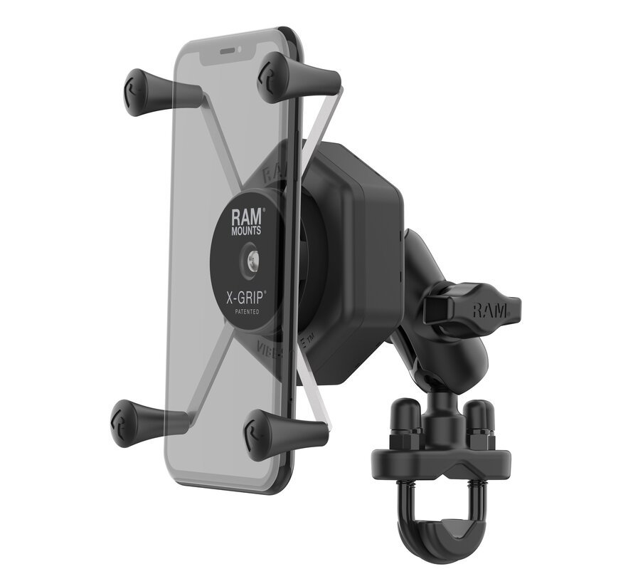 X-Grip® Grote Telefoonhouder met Bal & Vibe-Safe™ Adapter