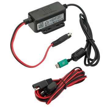 RAM Mount GDS® Modulaire 10-30V Power Delivery Hardwire Lader met Male USB Type-C RAM-GDS-CHARGE-V3C-2U
