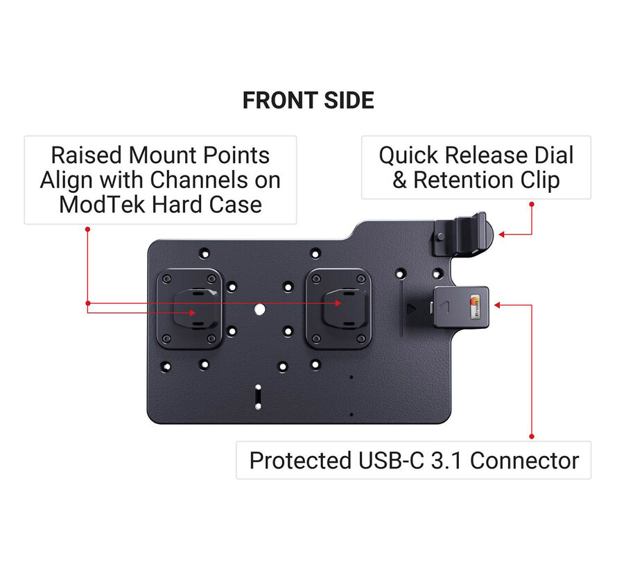 ModTek Dock en Hardcase voor Samsung Tab Active3 & Active5