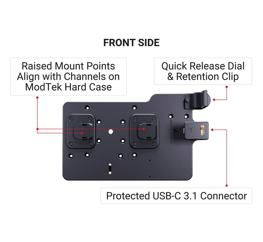 ModTek Dock en Hardcase voor Samsung Tab Active4 Pro 10.1