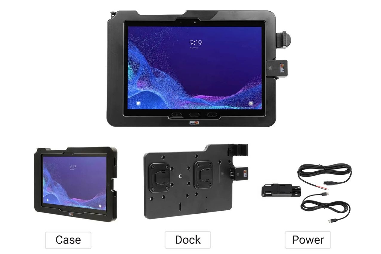 Brodit ModTek Dock en Hardcase voor Samsung Tab Active4/5 Pro 10.1