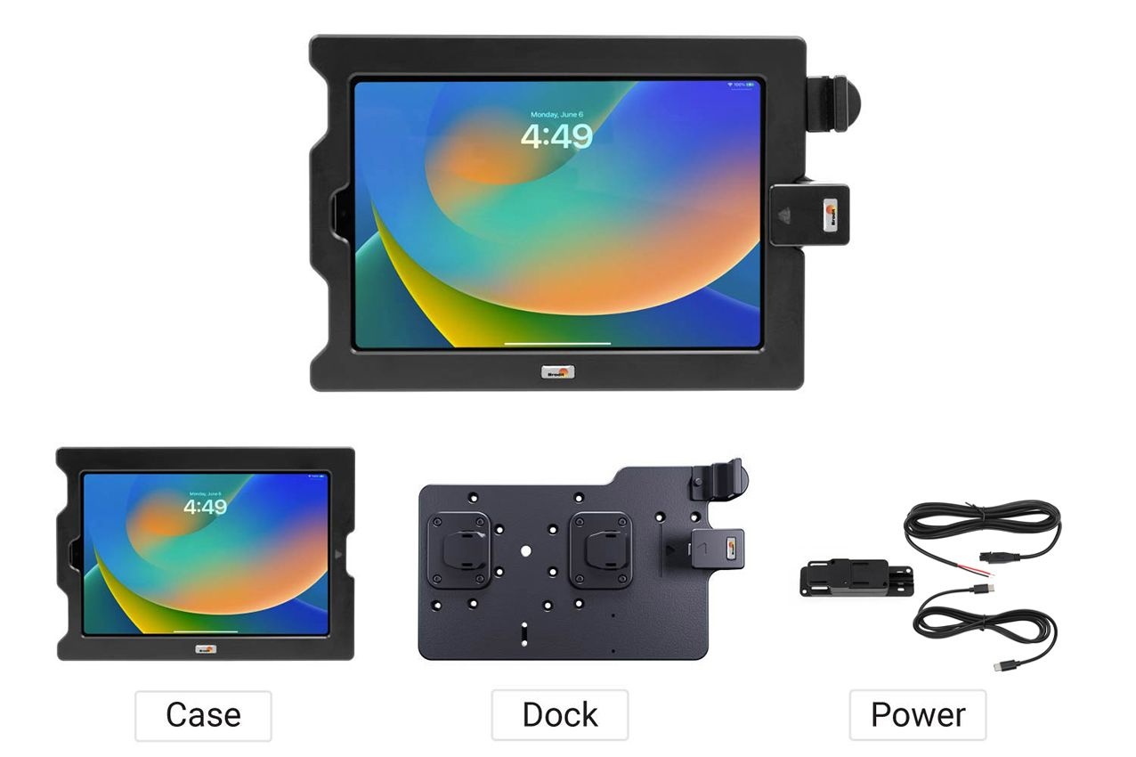 Brodit ModTek Dock en Hardcase voor iPad Mini 6th Gen