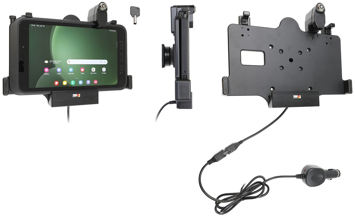 Brodit houder met lader Samsung Gal. TAB Active3/5 Slot