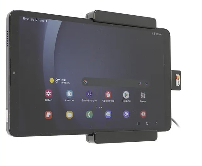 Brodit Active houder/lader Samsung Tab A9/A11 (8.7")   Keuze lader