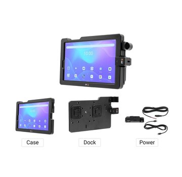 Brodit ModTek Dock en Hardcase bundel voor Lenovo Tab K10 TB-X6C6F