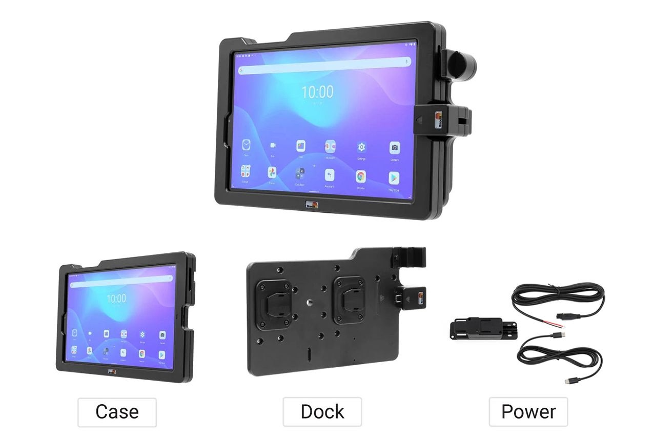 Brodit ModTek Dock en Hardcase voor Lenovo Tab K10 TB-X6C6F
