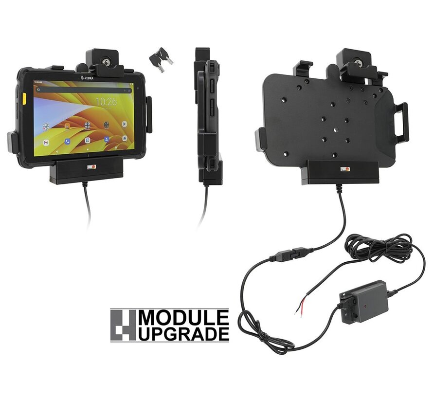 Upgrade houder Zebra ET4X 8" Met rugged frame - Hardwire-