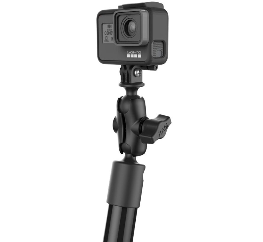 Tough-Pole™ 24" Camera Mount met RAM® Press-N-Lock™ Base