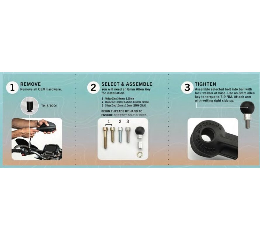 Upgrade kit  1 arm , 1 basisset montage