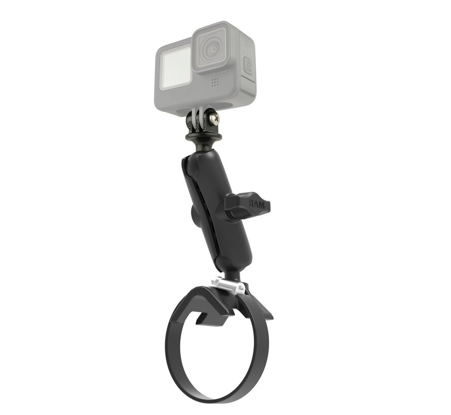 V-Base Strap Mount met GoPro® Camera Ball Adapter