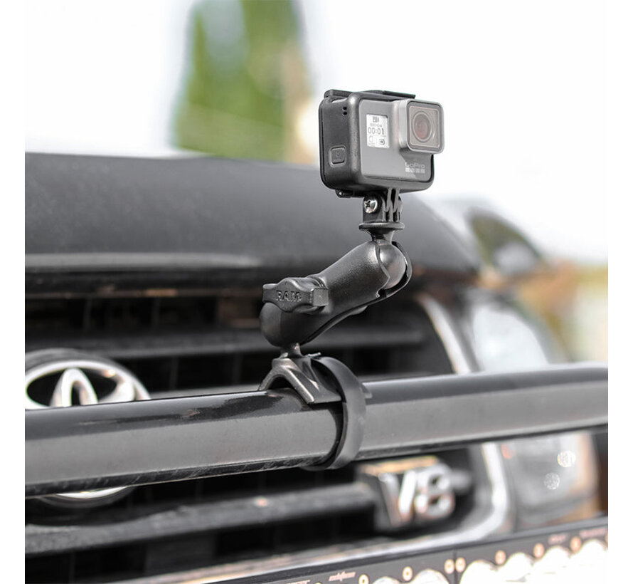 V-Base Strap Mount met GoPro® Camera Ball Adapter