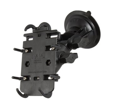 RAM Mount Quick-Grip™ Telefoonhouder met RAM® Twist-Lock™ Zuigkracht Ratchet Base