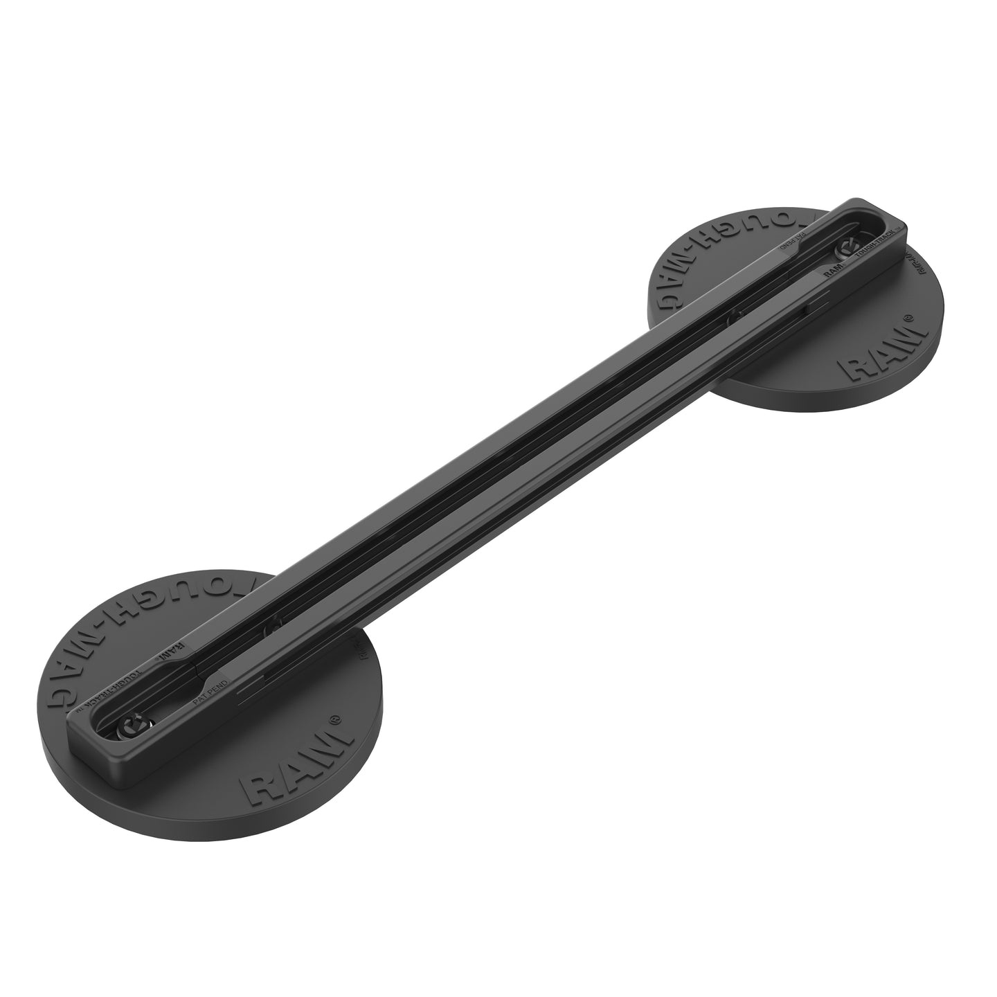RAM Mount Tough-Track™ met Tough-Mag™ Heavy Duty magnetisch tracksysteem