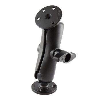 RAM Mount Dubbele Bal Montage met twee grote ronde platen - D Maat Medium RAM-D-101U