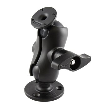 RAM Mount Balbevestiging met Ronde AMPS Plaat en Grote Ronde Plaat - Kort  RAM-D-101-C-254U