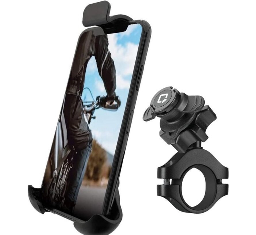 Titan Opti Donut stuurbevestiging met universele telefoonhouder