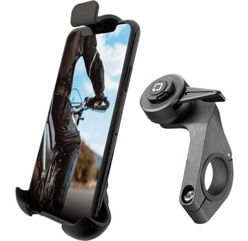 Lampa Optiline Telefoonhouder Fiets Fatbike E-Bike Stuurbevestiging Met Quick Release & Action Cam Adapter