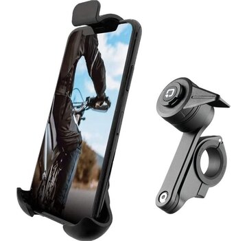 Lampa Optiline Telefoonhouder Motor Stuurbevestiging Met Quick release & Action Cam Adapter Incl. Anti Vibratie