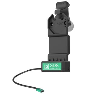 RAM Mount GDS® Uni-Conn™ Dock met voedingaansluiting en Adapter voor Intelliskin hoes