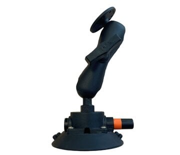 RAM Mount Seasucker 4.5" zuignap  met RAM Mounts C-Maat heavy duty AMPS zuignap set