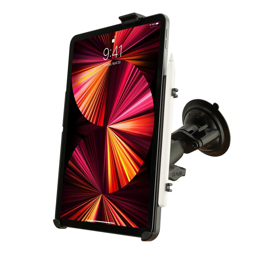 Twist-Lock™ Zuigcupbevestiging voor iPad Pro 11" (1st - 4th Gen) & Air 4-5, Air 11 (M2)