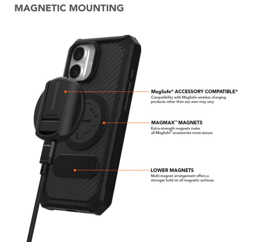 Rugged Wireless Case iPhone 16 Plus