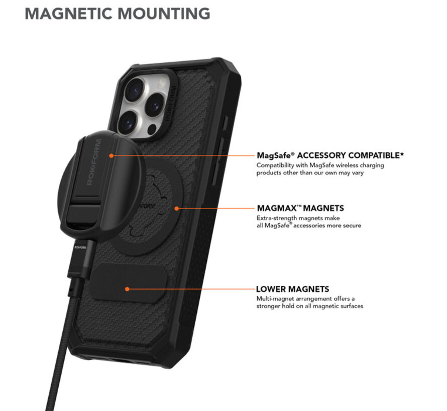 Rugged Wireless Case iPhone 16 Pro Max