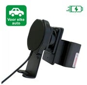Emounts Proclip met Brodit Apple 15W MagSafe oplader -zwart met swivel en Sigplug - Auto keuze