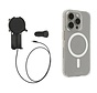 houder met draadloos opladen (magsafe) + Brodit iPhone hoes MagSafe