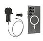 houder met draadloos opladen (magsafe) + Brodit Samsung hoes MagSafe