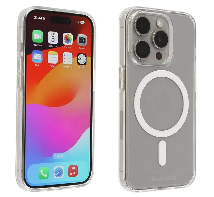 Magnetic Autozuignapset (magsafe) + Brodit iPhone hoes MagSafe