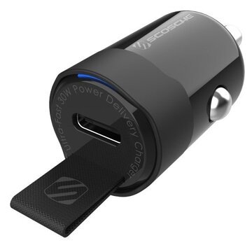 Scosche Mini Autolader 12/24V Scosche 30W 1x usbC PD 3.0
