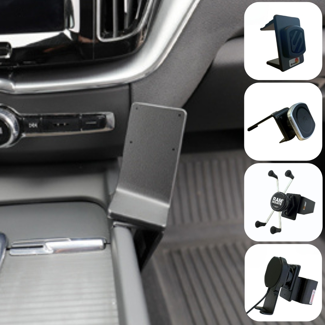 Emounts Volvo XC60 2018- /S60/V60 2019- Brodit Proclip met Telefoonhouder keuze