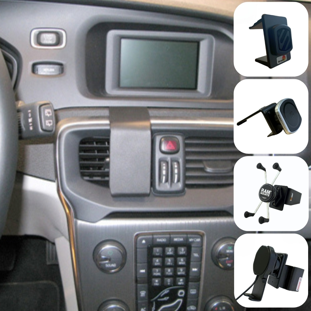 Emounts Volvo V40 2013-2020 Brodit Proclip met Telefoonhouder keuze