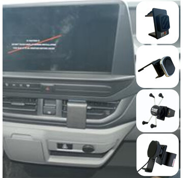 Emounts Ford Transit Custom 2024/Volkswagen T7- Brodit Proclip met Telefoonhouder keuze