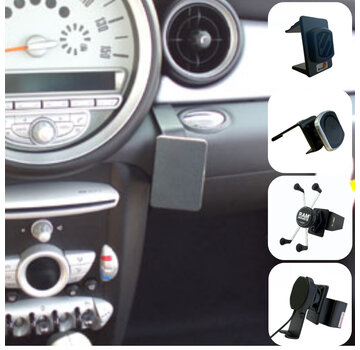 Emounts Mini Cooper 07-14/Clubman 08-15 Brodit Proclip met Telefoonhouder keuze