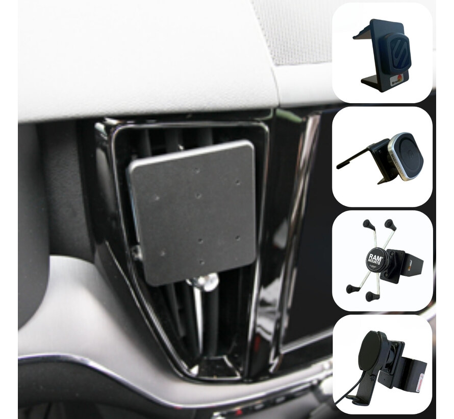 Volvo XC60 2018- /S60/V60 2019- Brodit Proclip met Telefoonhouder keuze
