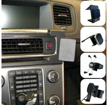 Emounts Volvo S60 / V60 2011-2018 Brodit Proclip met Telefoonhouder keuze