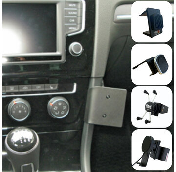 Emounts Volkswagen Golf VII 2013-2020 Brodit Proclip met Telefoonhouder keuze
