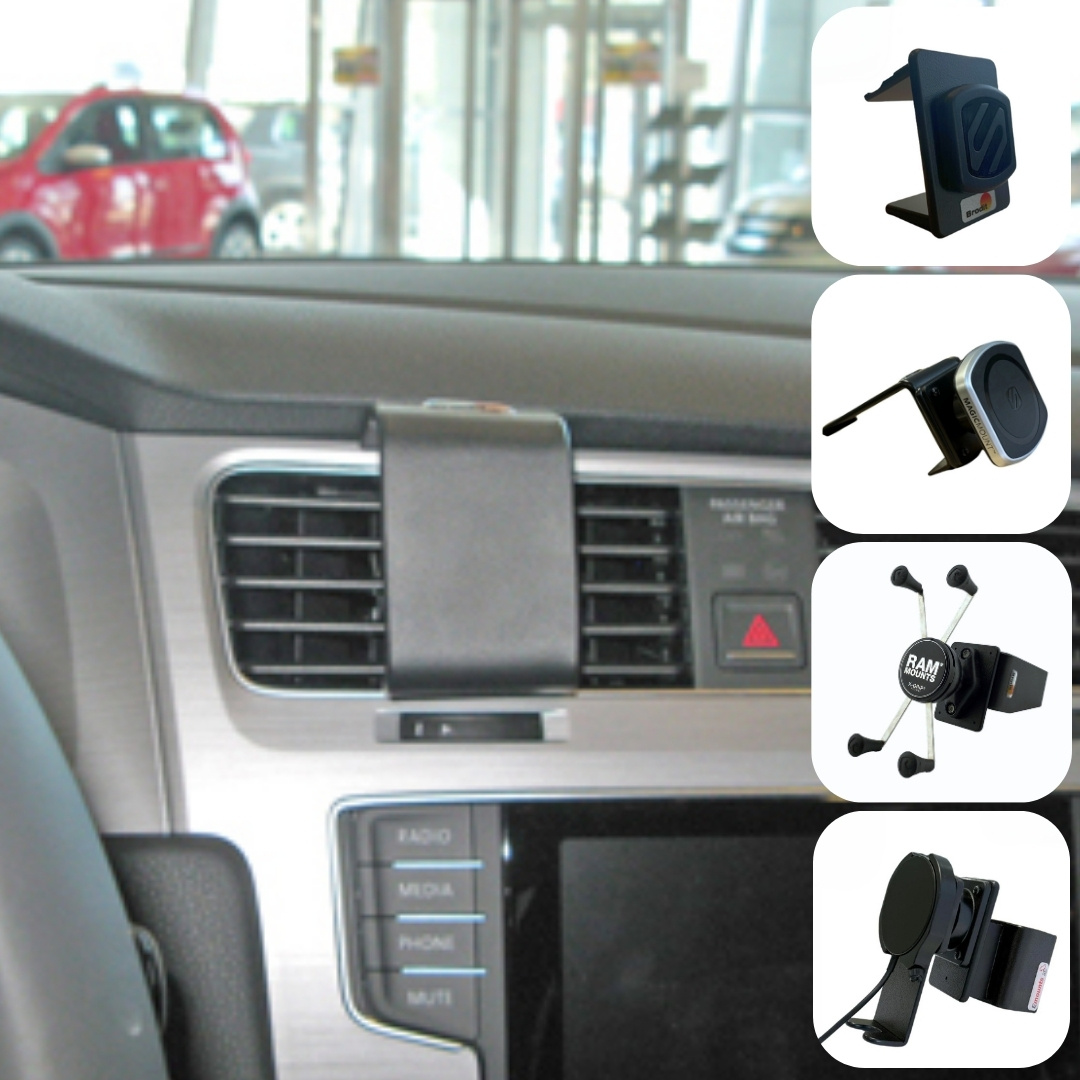 Emounts  Volkswagen Golf VII 13-20  Brodit Proclip met Telefoonhouder keuze