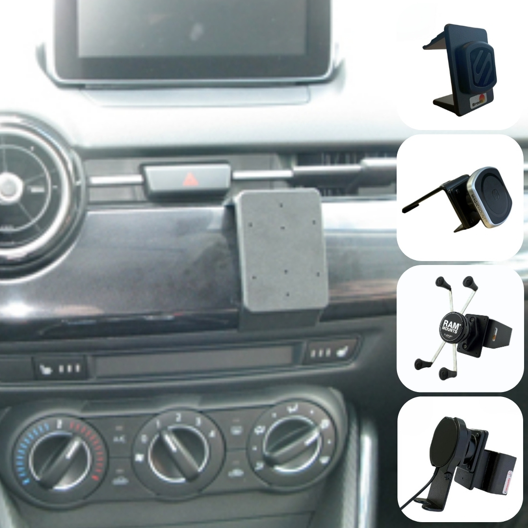 Emounts Mazda 2/CX3 2015-2023 - Brodit Proclip met Telefoonhouder keuze