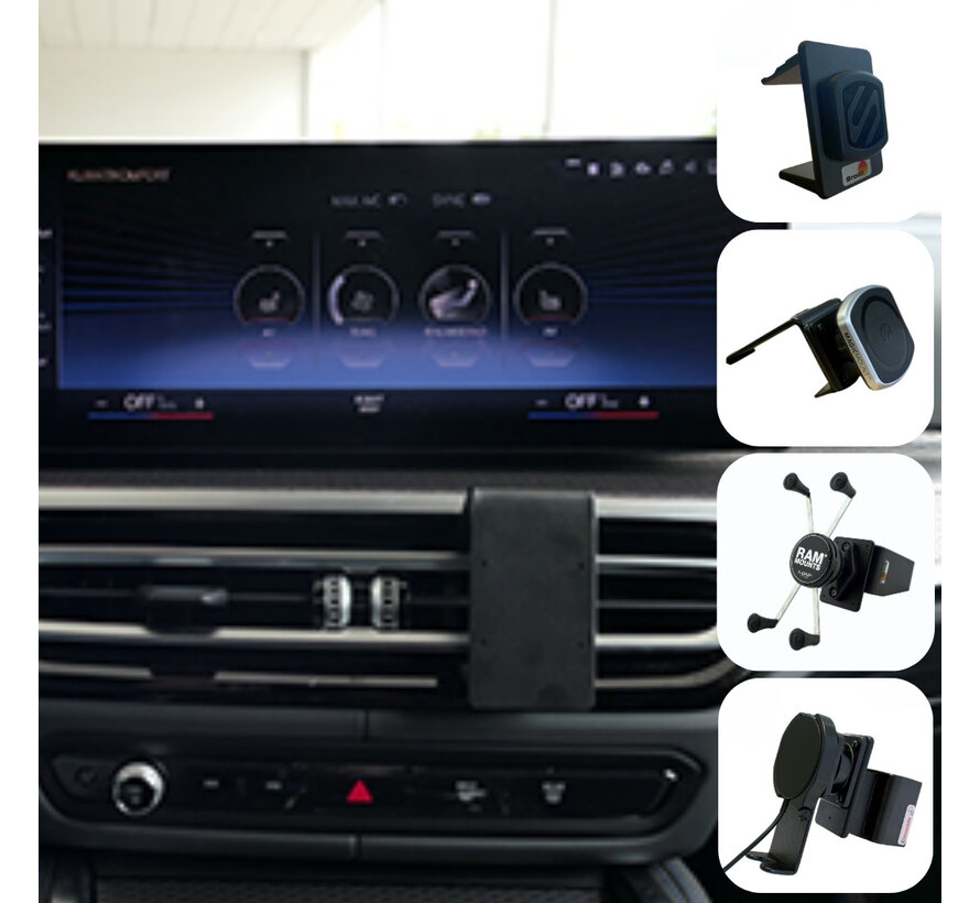 BMW 3-series G20/G21 23-/ i4 22-  Brodit Proclip met Telefoonhouder keuze
