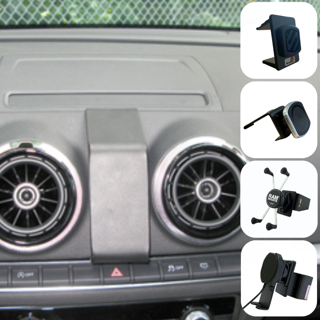 Emounts Audi A3/S3 2013-2020 Brodit Proclip met Telefoonhouder keuze