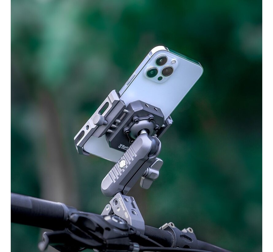 Motor stangbevestigingsset  universele telefoonhouder met airbag