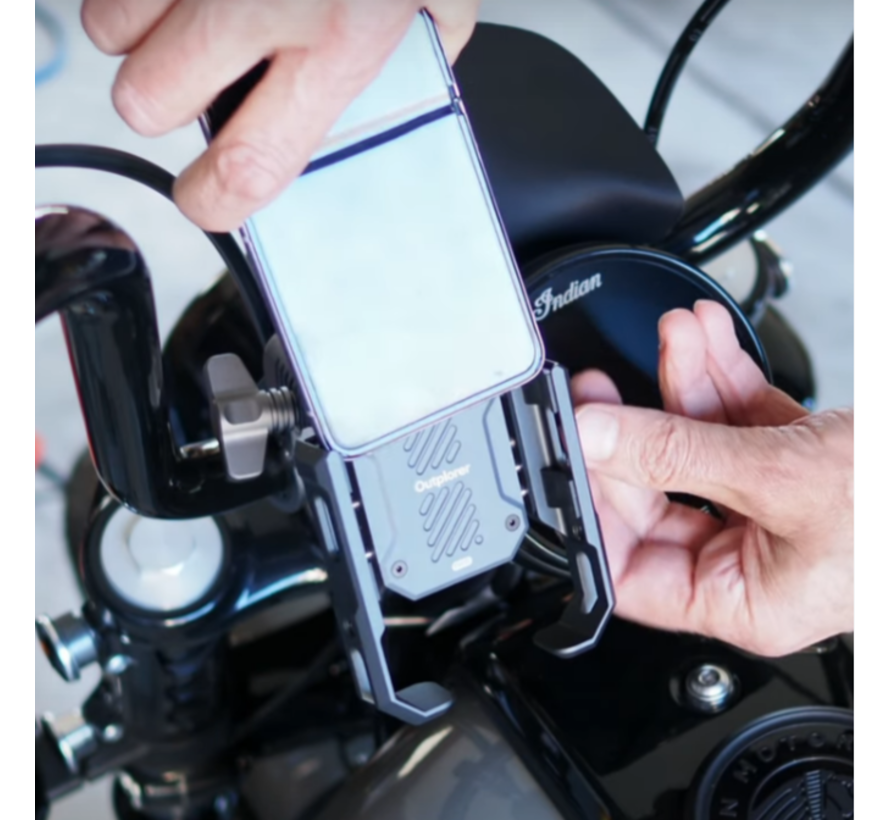 Motor stangbevestigingsset  universele telefoonhouder met airbag