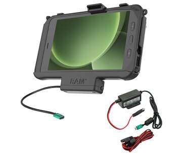 RAM Mount USB-C  Dock voor Tab Active5 & 3 met Bedrade Oplader